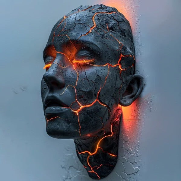 Noctra Soul Wall Lamp – Sculptural Ambient Light