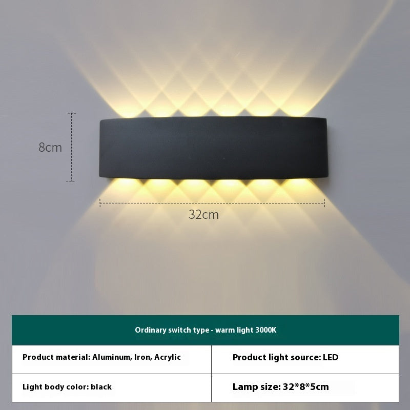 D336 Smart Wall Lamp – Modern Waterproof LED Light