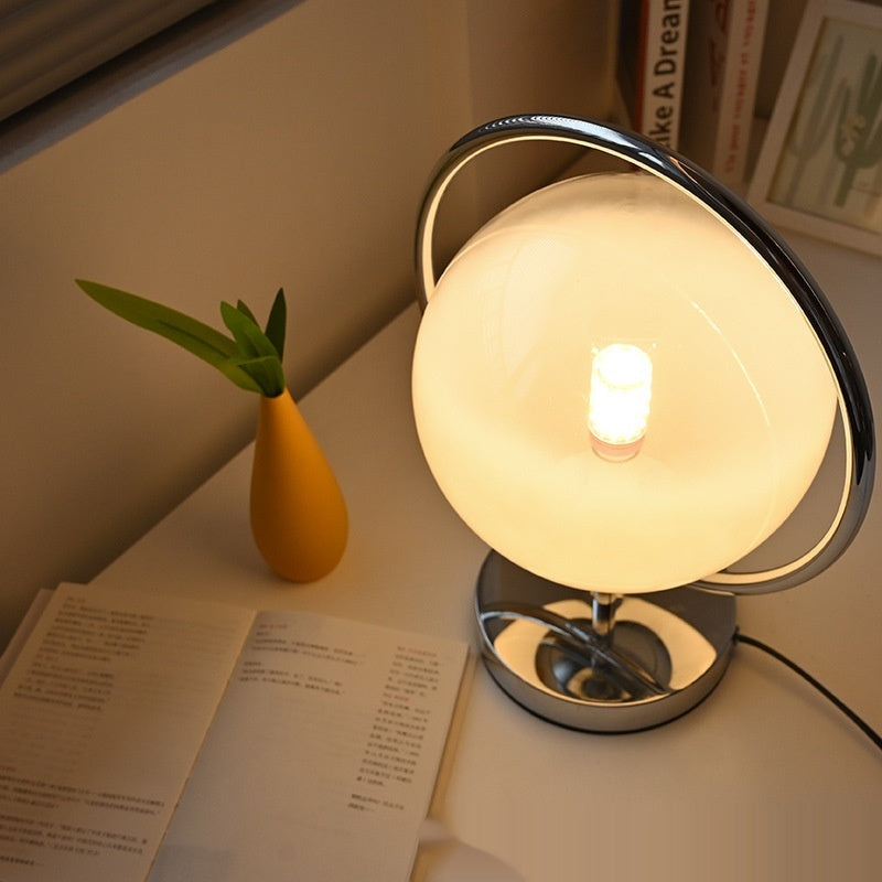 Lunara Glass Table Lamp – Modern Bedside Ambient Light