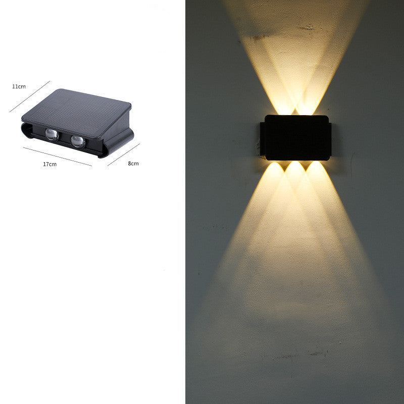 Solis Guard Wall Light – Solar Waterproof Outdoor Lamp