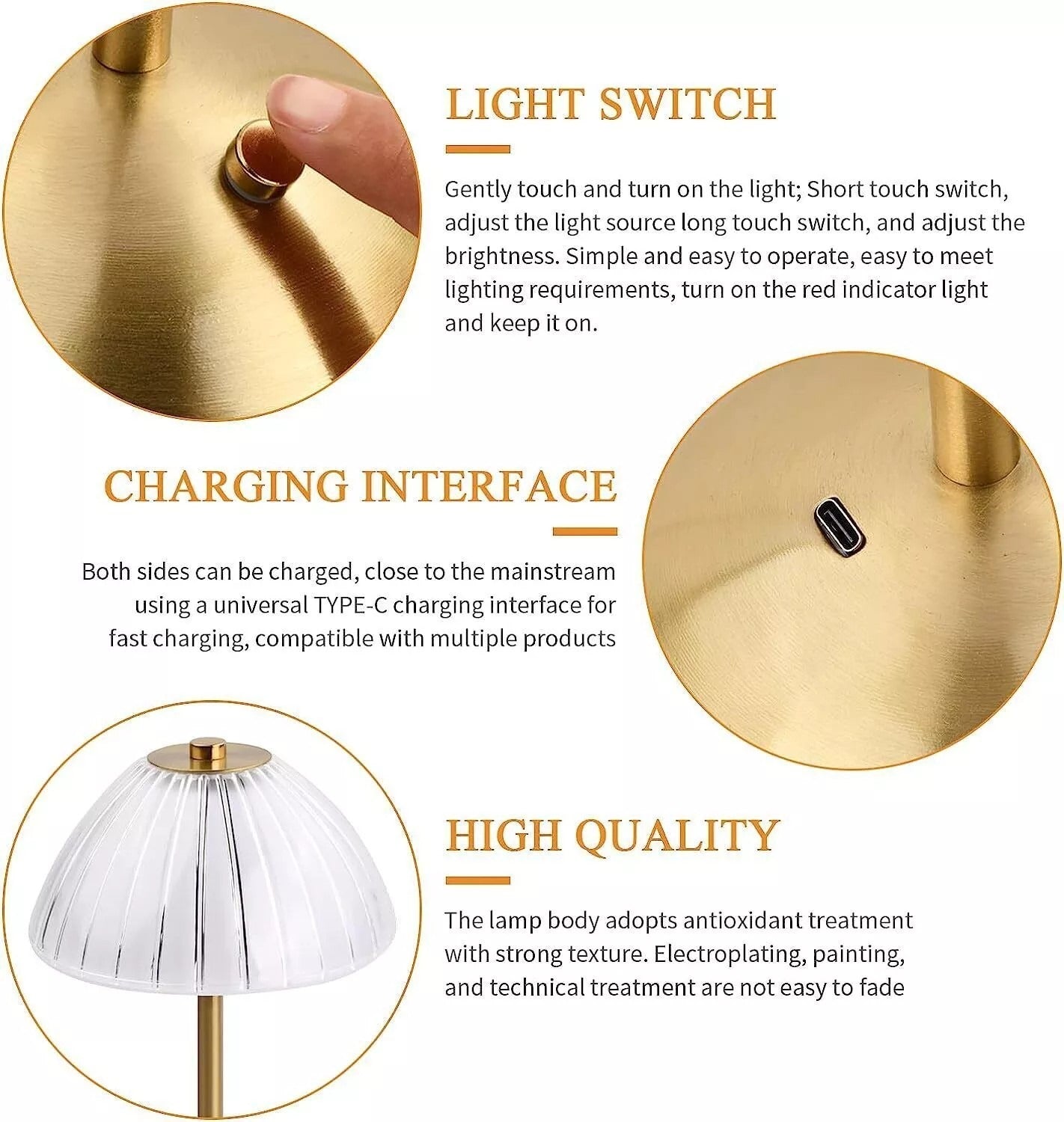 Luméra Cordless Table Lamp – Vintage Ambient Glow