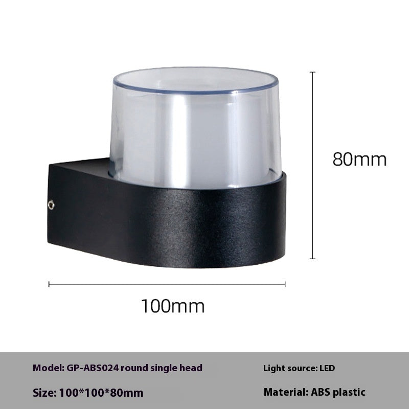 Solis Axis Wall Light – Dual Beam Outdoor Lamp