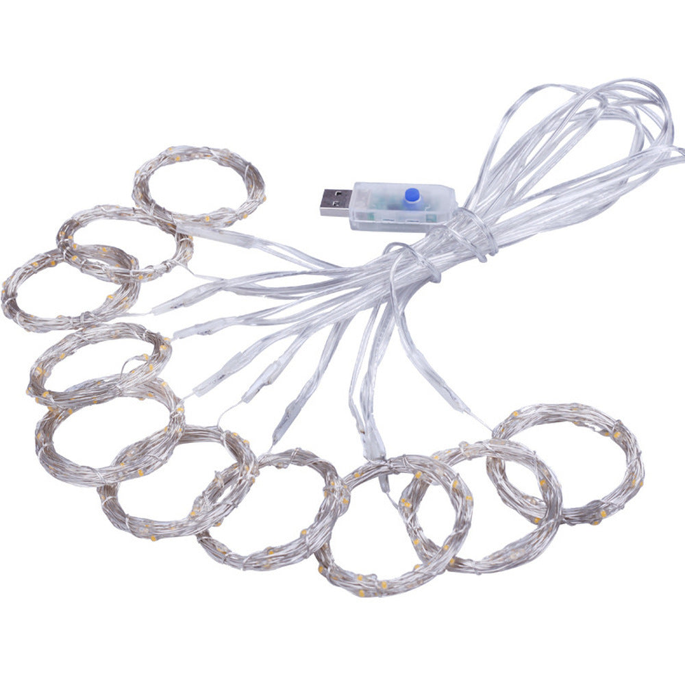DreamCurtain Fairy Lights – USB Remote Curtain String Light