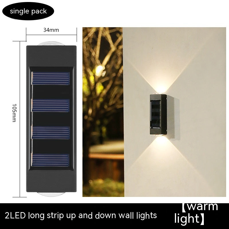 Solis Duo Wall Light – Solar Dual-Beam Outdoor Lamp