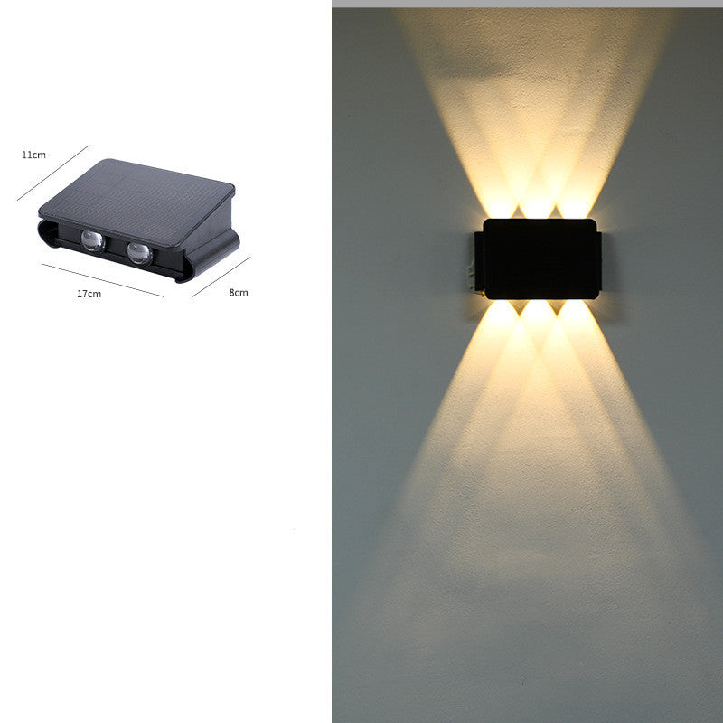 Solis Guard Wall Light – Solar Waterproof Outdoor Lamp