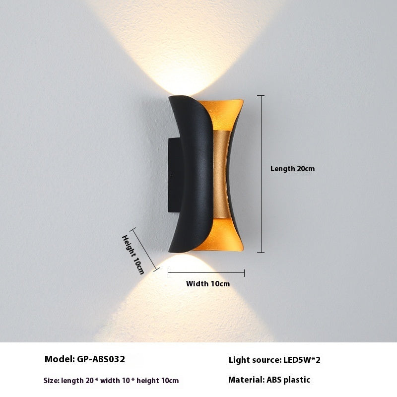 Solis Axis Wall Light – Dual Beam Outdoor Lamp