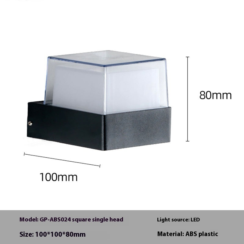 Solis Axis Wall Light – Dual Beam Outdoor Lamp