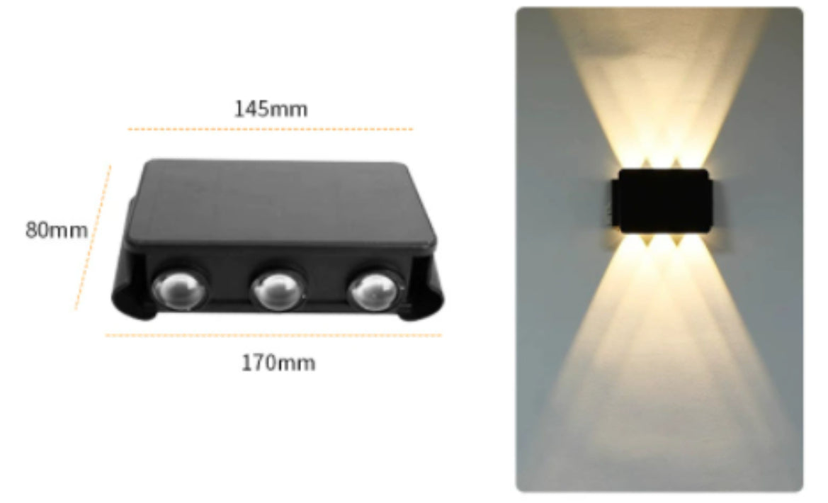 Solis Guard Wall Light – Solar Waterproof Outdoor Lamp