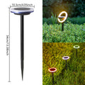 SpinGlow Solar Lawn Light – Rotating Outdoor Garden Lamp