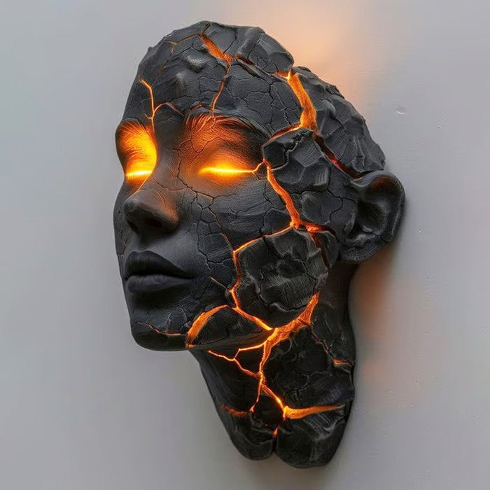 Noctra Soul Wall Lamp – Sculptural Ambient Light