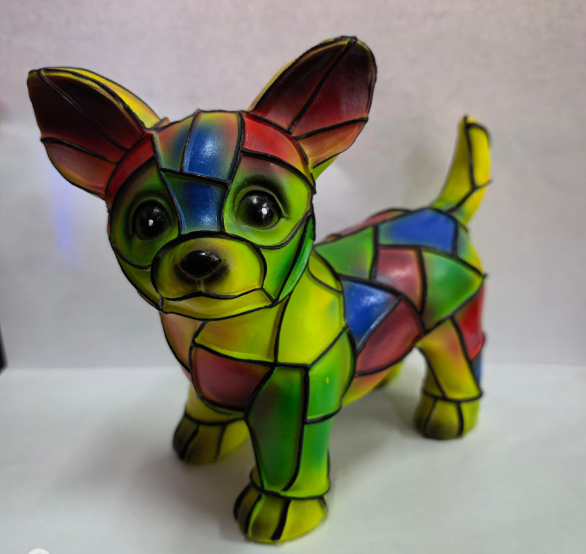 PawGlow Dog Lamp – Cute Resin Animal Decoration Light