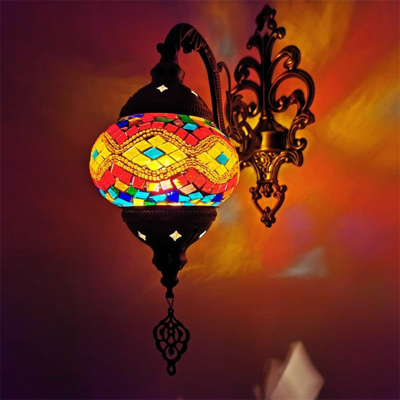 Bohemia Iron Wall Lamp – Vintage Ambient Glow