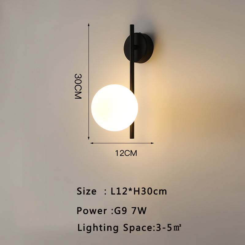 Aurelia Glass Wall Lamp – Modern Luxury Ambient Light