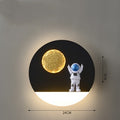 AstroShelf Wall Lamp – Astronaut Ambient Light with Shelf