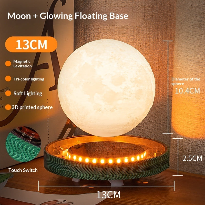 Orbitra Levitation Lamp – Floating Moon & Saturn Light