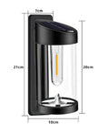 Solis Portable Lantern – Solar Outdoor Decorative Wall Lamp