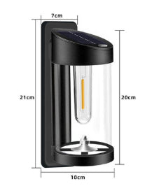 Solis Portable Lantern – Solar Outdoor Decorative Wall Lamp
