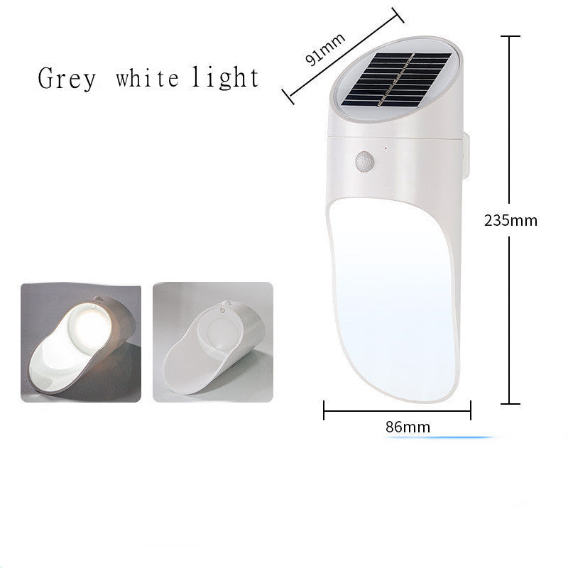 EcoSense Solar Wall Light – Outdoor LED Garden Lamp