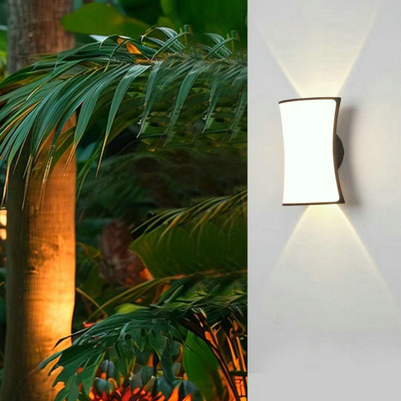 Aurora Courtyard Wall Lamp – Outdoor Warm Ambient Light