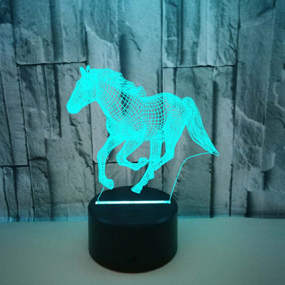 DreamGlow 3D Night Lamp – Touch Decorative Animal Light