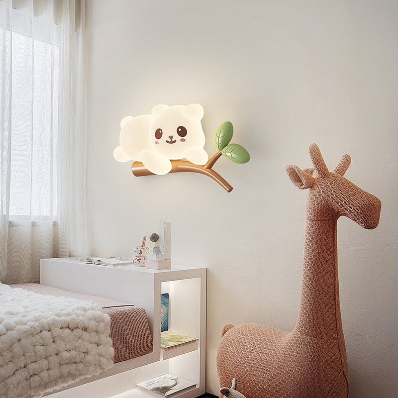 LumaNest Kids Wall Lamp – Soft Animal Ambient Light