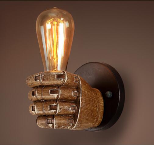 TitanGrip Resin Wall Lamp – Creative Decorative Light