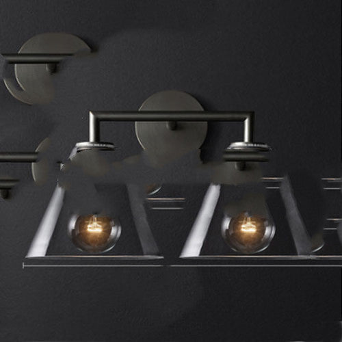 Noiré Glass Wall Lamp – Industrial Ambient Light