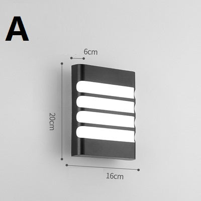 Solis Edge Wall Light – Waterproof Outdoor Lamp