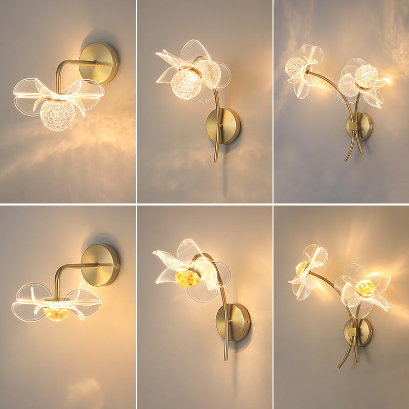 Floréa Bloom Wall Lamp – Soft Ambient Floral Light