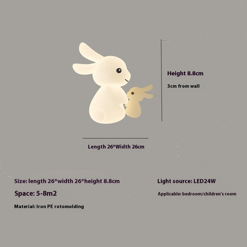 LumaNest Kids Wall Lamp – Soft Animal Ambient Light