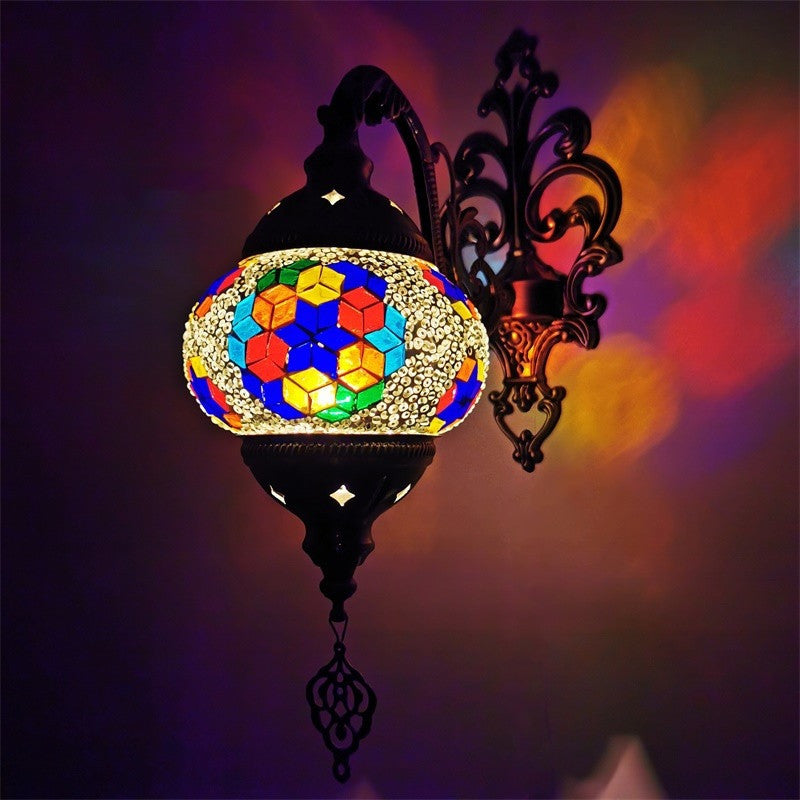 Bohemia Iron Wall Lamp – Vintage Ambient Glow
