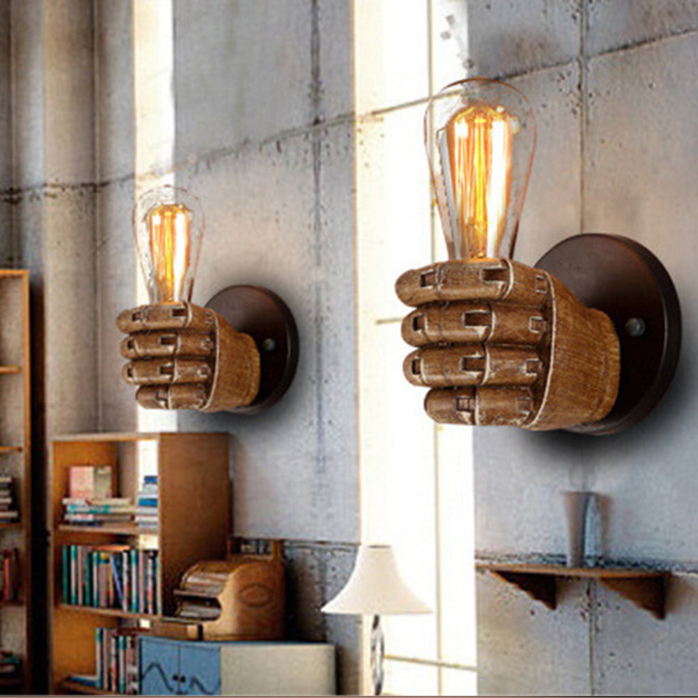 TitanGrip Resin Wall Lamp – Creative Decorative Light