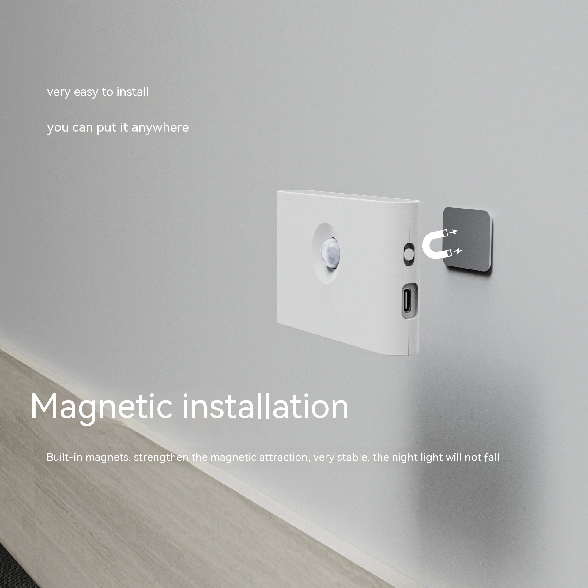 Sensora Slim Motion Light – USB Rechargeable Ambient Lamp
