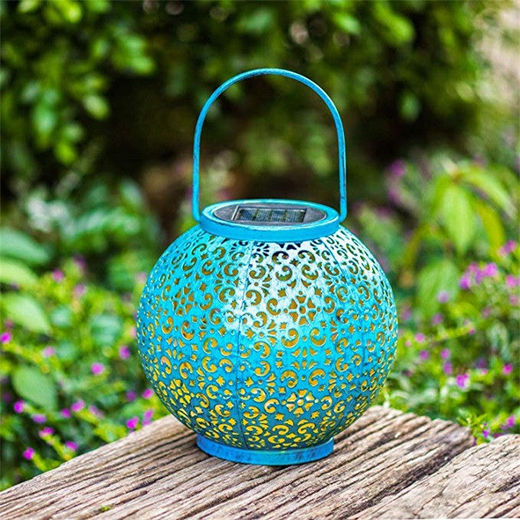 VintageGlow Solar Lantern – Outdoor Hanging Garden Light