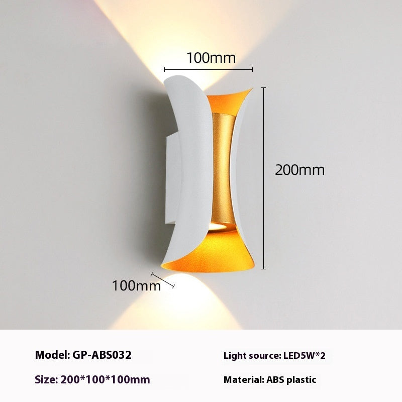 Solis Axis Wall Light – Dual Beam Outdoor Lamp