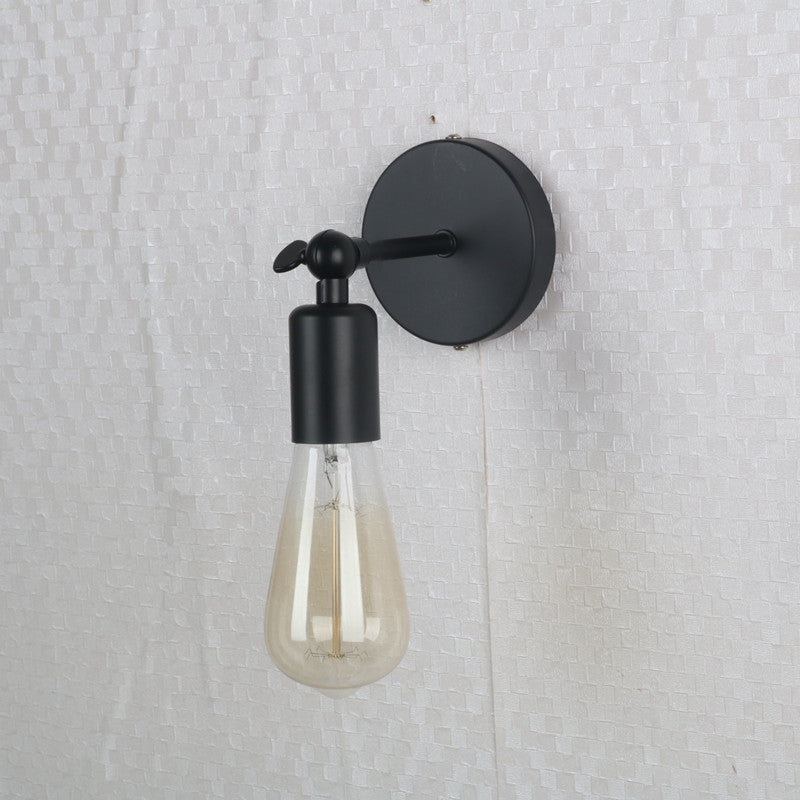 ForgeVintage Wall Lamp – Industrial Iron Sconce