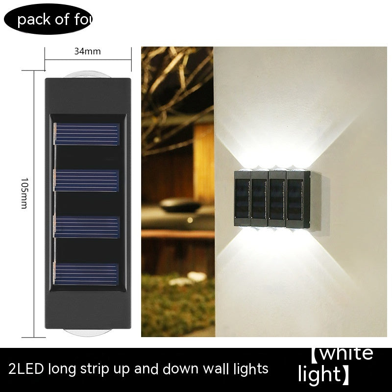 Solis Duo Wall Light – Solar Dual-Beam Outdoor Lamp