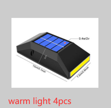 Solis Step Light – 6LED Solar Staircase Wall Lamp