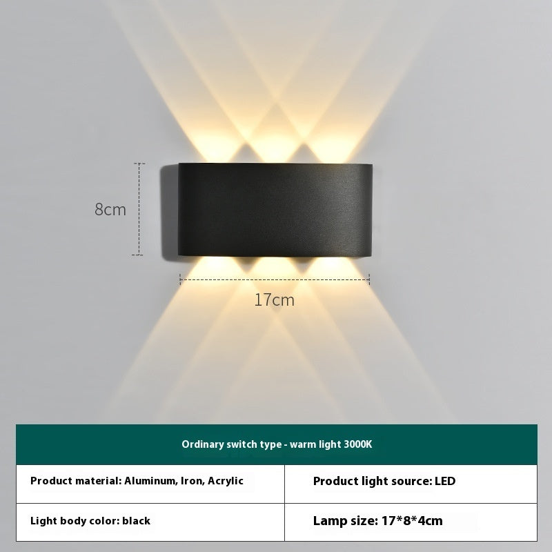 D336 Smart Wall Lamp – Modern Waterproof LED Light