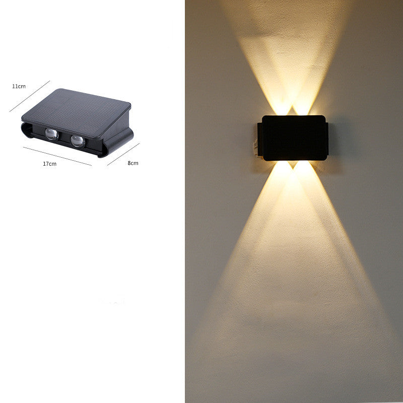 Solis Guard Wall Light – Solar Waterproof Outdoor Lamp