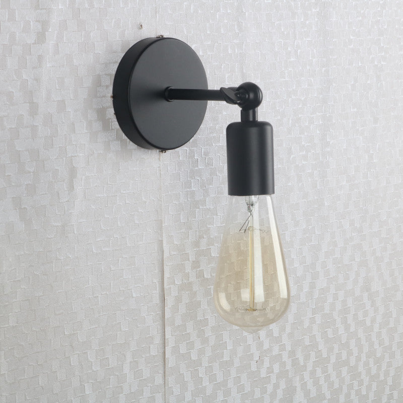 ForgeVintage Wall Lamp – Industrial Iron Sconce