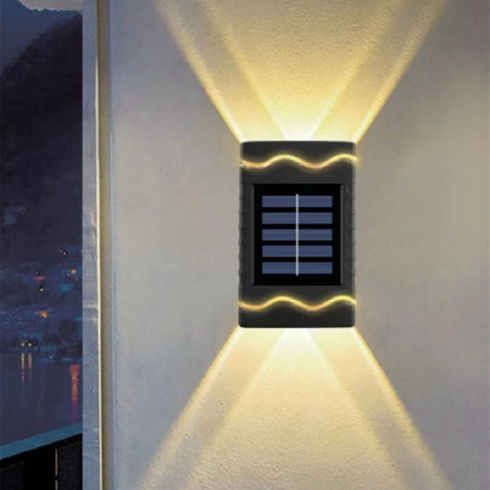 OrientGlow Solar Yard Lamp – Outdoor Garden Wall Light