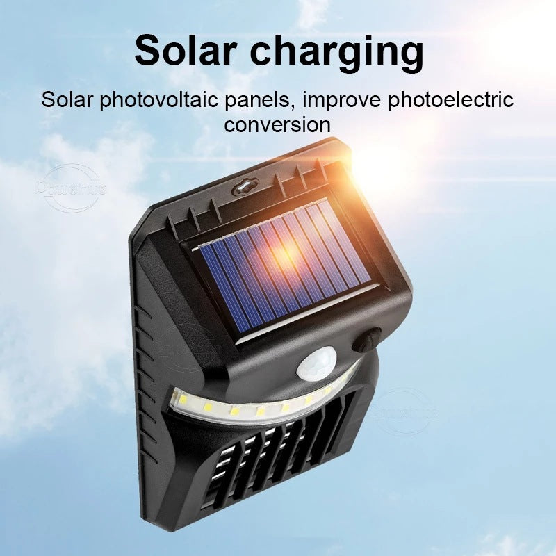 Solis Guard+ Wall Lamp – Solar Motion Light & Mosquito Repellent