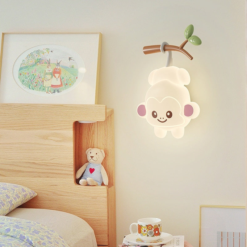 LumaNest Kids Wall Lamp – Soft Animal Ambient Light