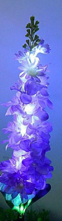 LilyGlow Solar Lantern – Outdoor Flower Garden Light