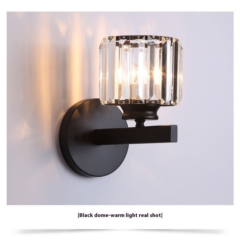 Aurélia Crystal Wall Lamp – Modern Minimalist Elegance