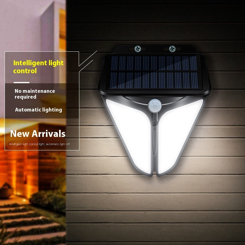 Solis Duo Sense Wall Light – Solar Motion Outdoor Lamp
