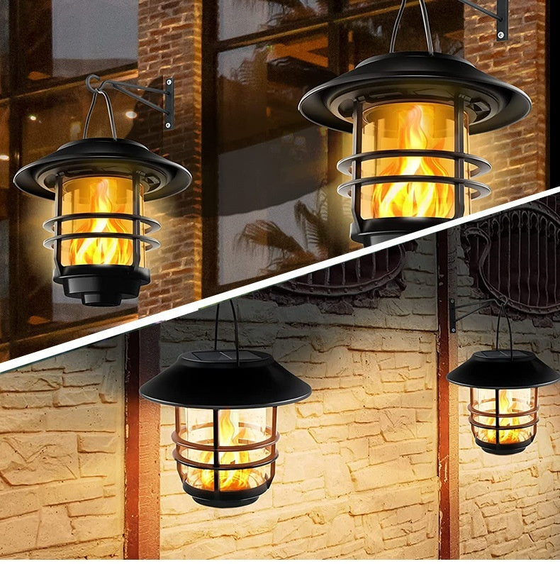 Solis Vintage Wall Lamp – Solar Outdoor Retro Light