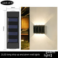 Solis Duo Wall Light – Solar Dual-Beam Outdoor Lamp