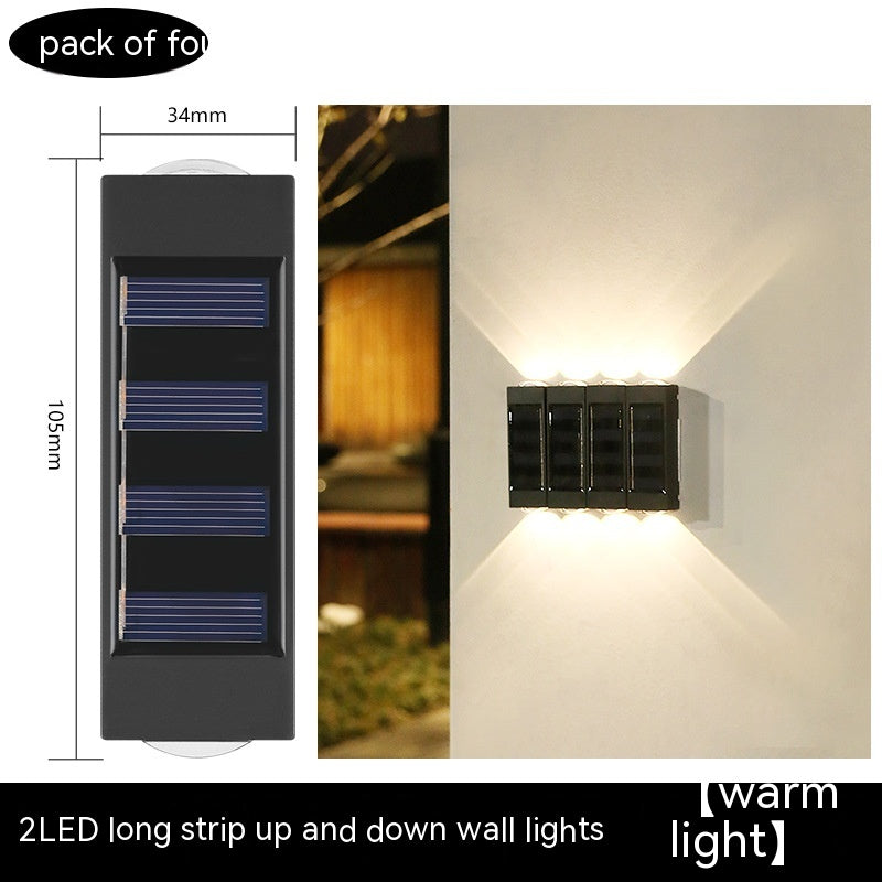 Solis Duo Wall Light – Solar Dual-Beam Outdoor Lamp